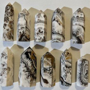 Dendritic Calcite Crystal Tower